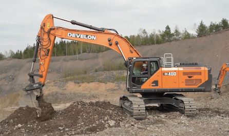 Develon launches its 40 tonne DX400HD9 crawler excavator