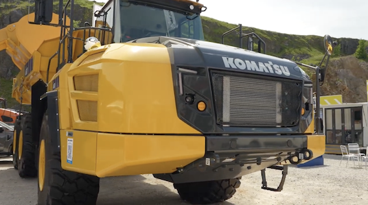 First Look The All New Komatsu HM4606 ADT 